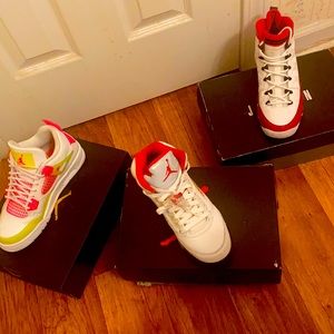 Air Jordan 4s 5s & 9s